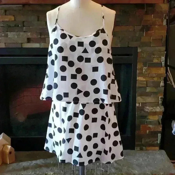 Geometric print dress - Picture 1 of 2